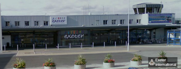 Exeter Airpor transfers from Plymouth Airport Transfers