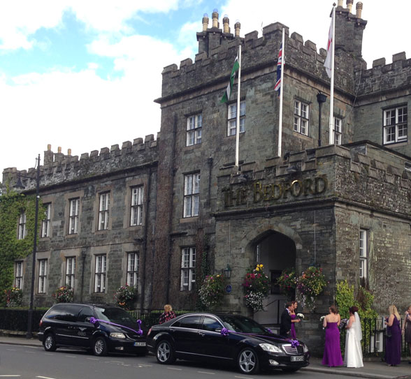 Wedding Car Hire Tavistock The Bedford Hotel